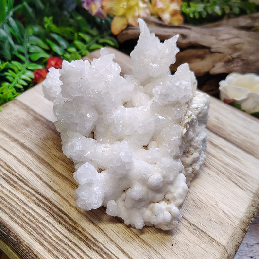 white aragonite
