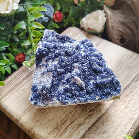 Blueberry Fluorite Specimen