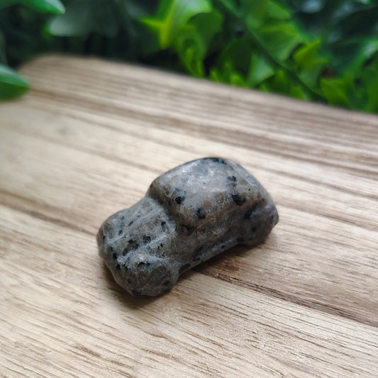 Labradorite Carved Car Figurine