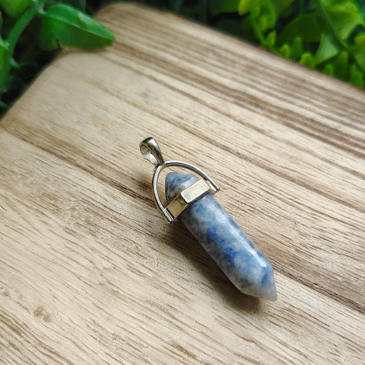 Sodalite Prism Pendant